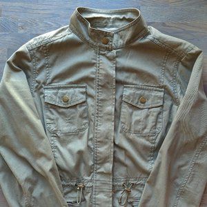 L.L. Bean Classic Women's Utility Jacket, Khaki Green, Size XS